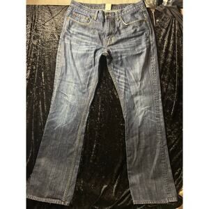 Banana Republic Men’s Bootcut Jeans 33x34 Blue Denim Classic Fit